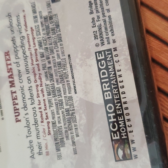 2 dvds•8 horror fil.s each•MIDNIGHT HORROR & MASTERS OF TERROR•NIP - Picture 7 of 16